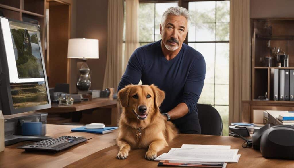 being persistent when contacting cesar millan