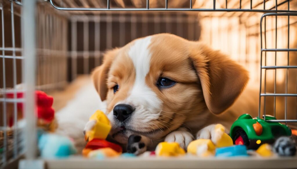 crate training puppies