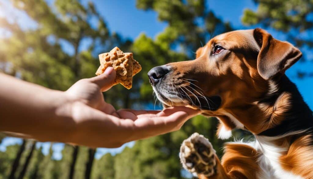 hand signal for dog speak