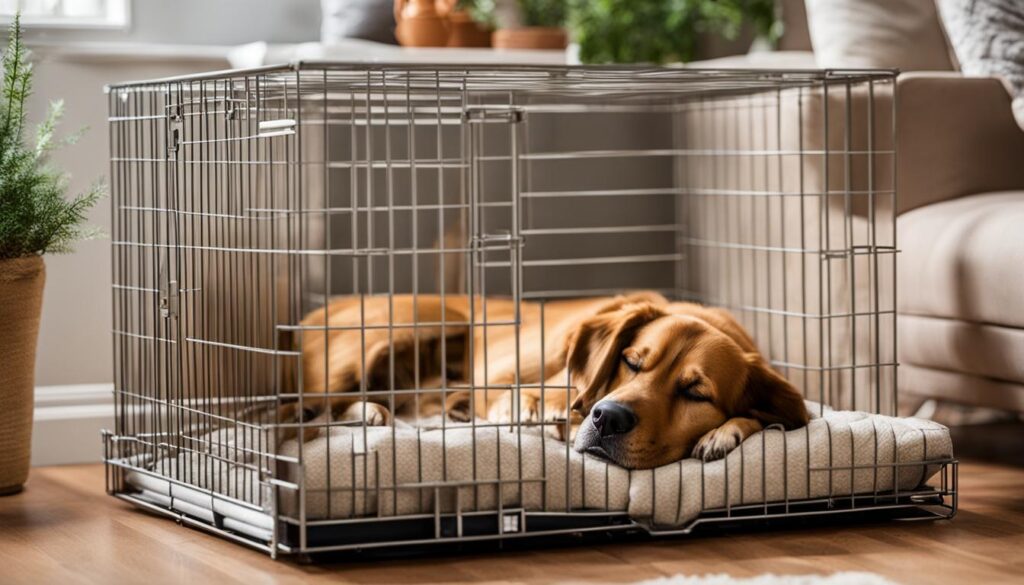 preventing separation anxiety during crate training