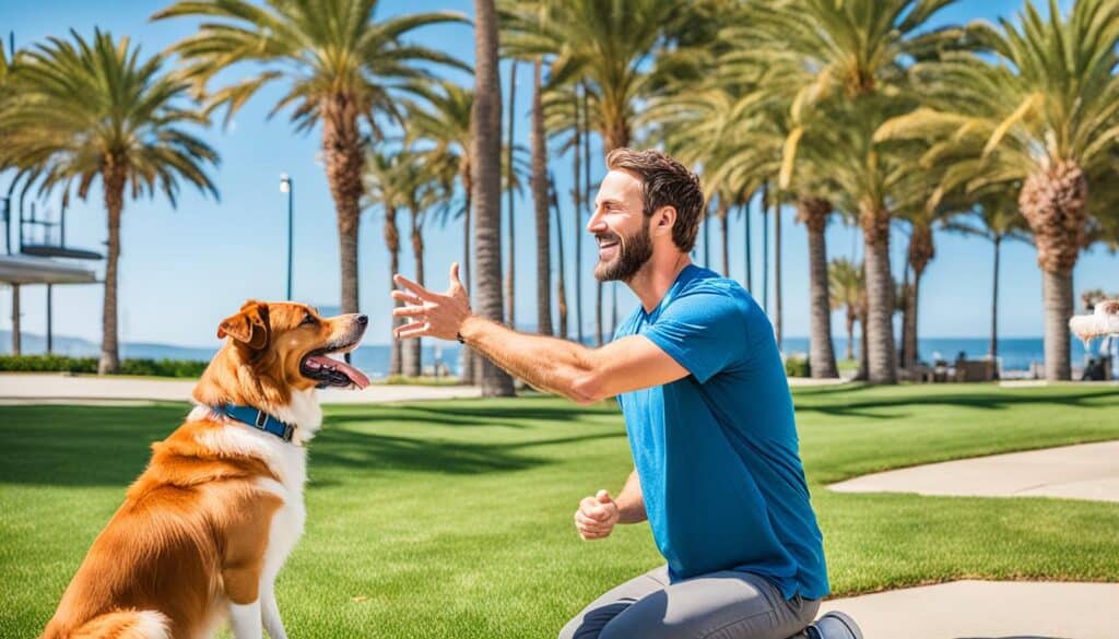 training your dog in different locations